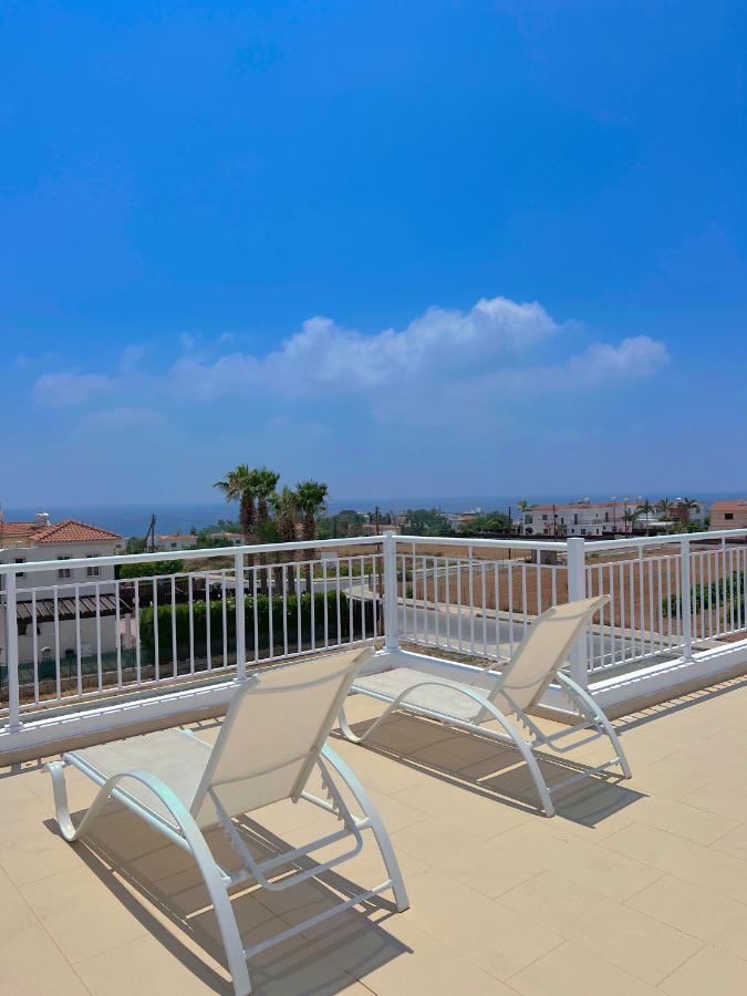 3 Bedroom Coral Bay Beach Seaview Villa I Private Pool Peyia Exterior photo