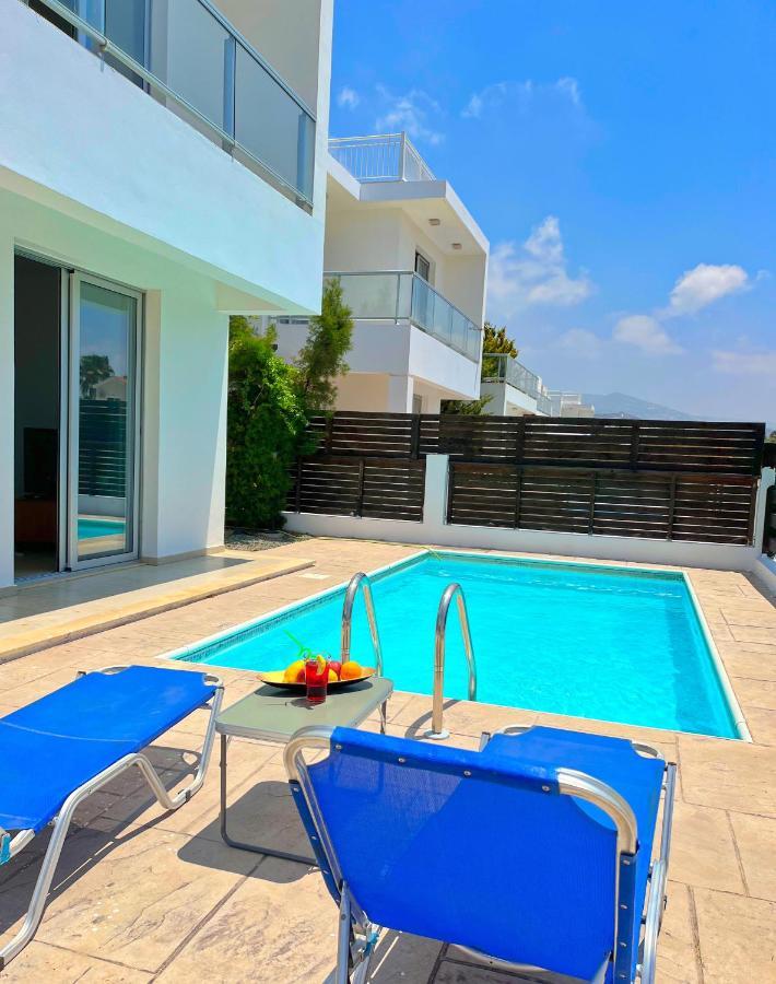 3 Bedroom Coral Bay Beach Seaview Villa I Private Pool Peyia Exterior photo