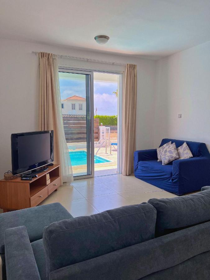 3 Bedroom Coral Bay Beach Seaview Villa I Private Pool Peyia Exterior photo